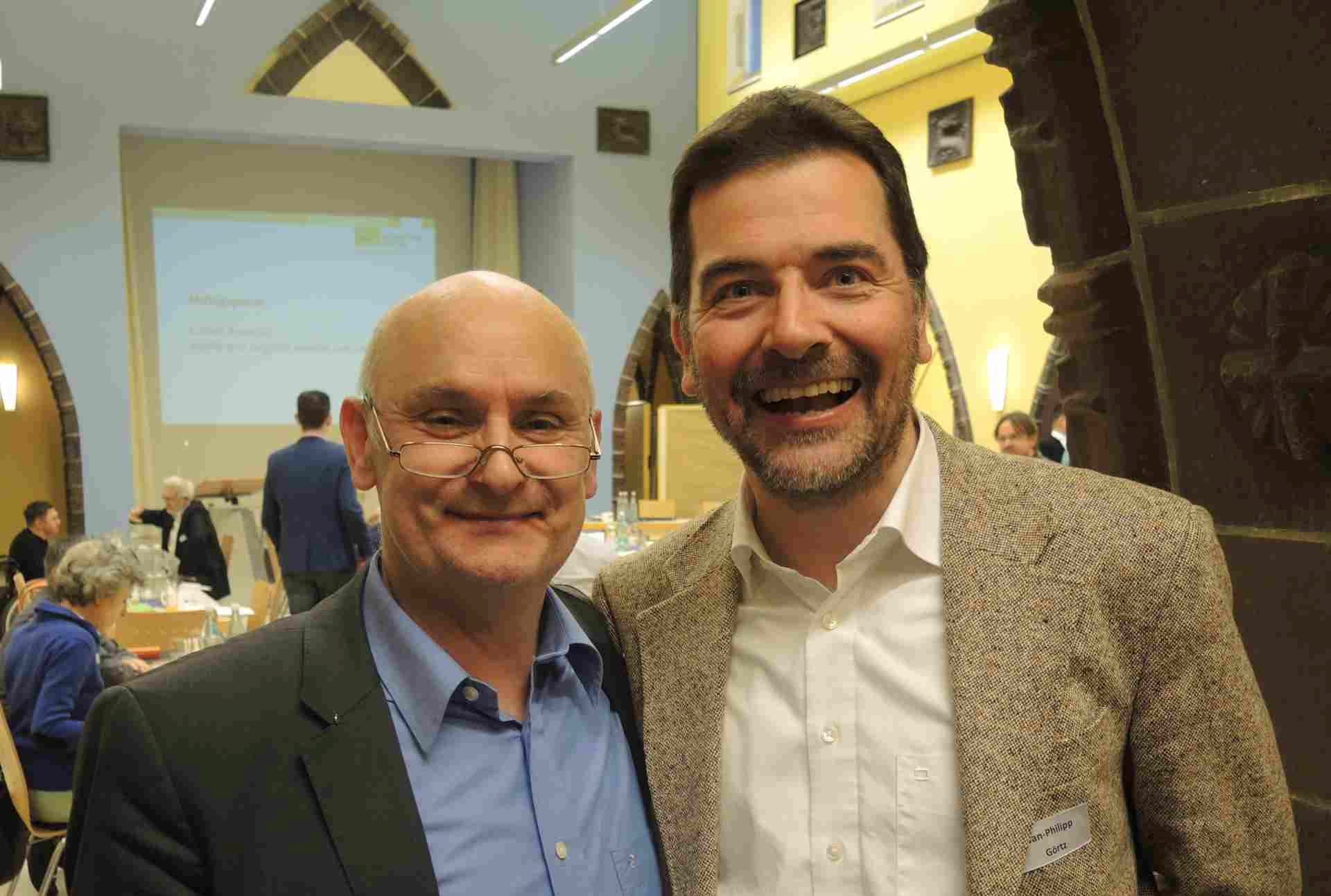 DG-Vorstandsmitglieder Norman Gebauer und Jan-Philipp Görtz vertreten die Interessen der BKU-Mitglieder im Diözesanrat der Katholiken