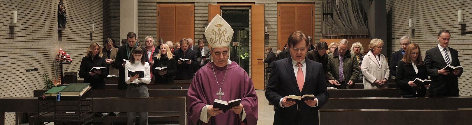Der Apostolischer Nuntius feierte mit den Mitgliedern der DG Berlin-Brandenburg die Heilige Messe