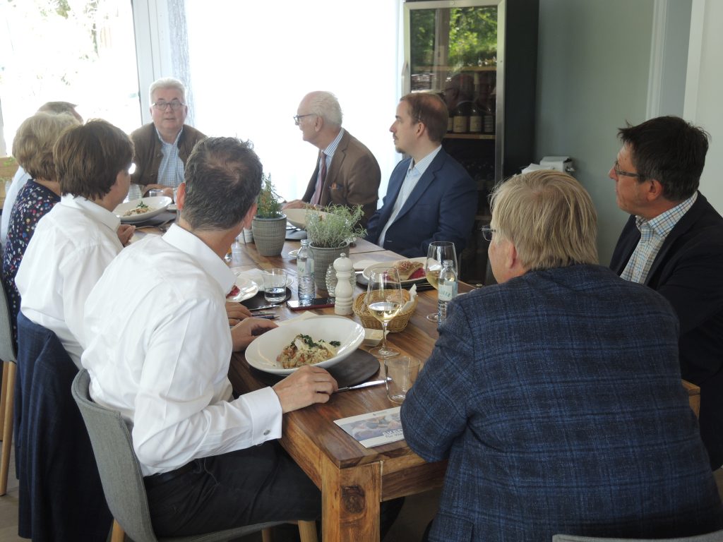 10.09.19 | Unternehmerische Mittagstafel „Gespräch unter uns" im ICB (Foto: Norman Gebauer)