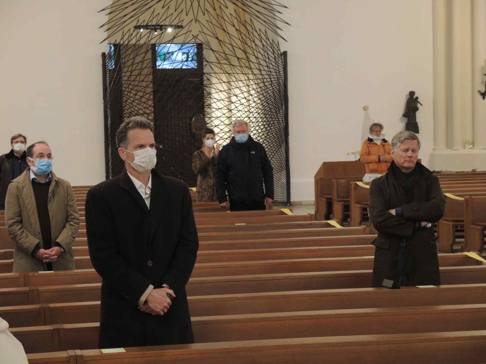 Heilige Messe mit Pfarrer Dr. Josef Wieneke in St. Matthias. Foto: Norman Gebauer